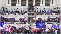 photo of Capitol swarm AP Photo/John Minchillo