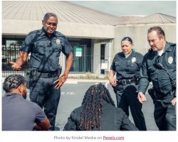 police interrogating citizens